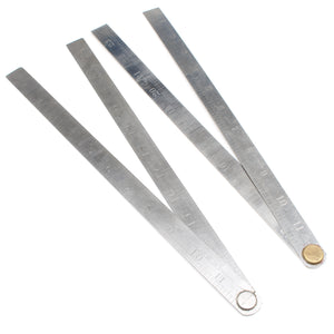 2x Old Folding Steel Rules - 24" / 2ft - OldTools.co.uk