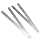 2x Old Folding Steel Rules - 24" / 2ft - OldTools.co.uk