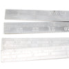 2x Old Folding Steel Rules - 24" / 2ft - OldTools.co.uk
