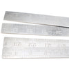 2x Old Folding Steel Rules - 24" / 2ft - OldTools.co.uk