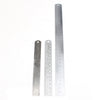 3x Rabone Chesterman, Moore & Wright Steel Rules - 6" & 12" - OldTools.co.uk