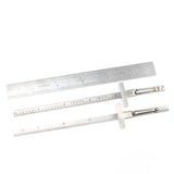 3x USA Steel Rules / Depth Rules - 6" - OldTools.co.uk