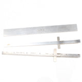 3x USA Steel Rules / Depth Rules - 6" - OldTools.co.uk
