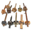 11x Old Wooden Marking Gauges (Display) - OldTools.co.uk