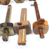 11x Old Wooden Marking Gauges (Display) - OldTools.co.uk