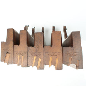 5x Haward, Tunbridge Wells Wooden Bead Planes Set (Beech)