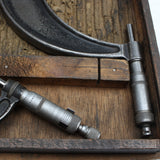 2x Moore & Wright Micrometers No. 965, 970??? + 1x Brown & Sharpe Micrometer - OldTools.co.uk