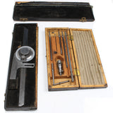 Moore and Wright Protractor Tool No. 995 + Other Engineer Tool Set - OldTools.co.uk