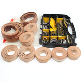 belt leather rolls and belt buckles