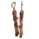 Naughty Embracing Bottle Opener & Corkscrew (Olive Wood)