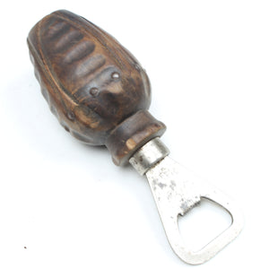 Vintage Grenade Shaped Bottle Opener
