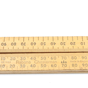 Rabone Chesterman Wooden Rule - No. 1161 - Metric (Boxwood)