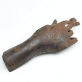 Old Metal "Fingers Crossed" Hand