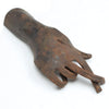 hand sculpture fingers crossed