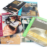8x Old Bandsaws, Scrollsaws, Biscuit Joiners Books
