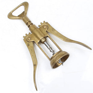 Vintage Brass Italian Corkscrew