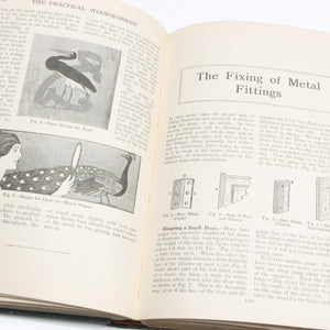 4x Old Practical Woodworker Books Vol 1-4 - OldTools.co.uk
