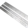 3x Chesterman Steel Rules - No's 300D/2, 760/3 - 12"