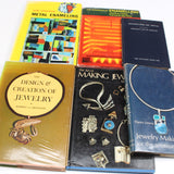 7x Old Jewelry, Enameling, Silver Books