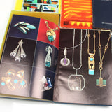 7x Old Jewelry, Enameling, Silver Books
