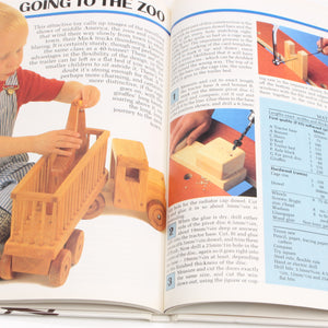 8x Old Wooden Toy Making Books