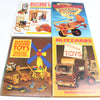 8x Old Wooden Toy Making Books