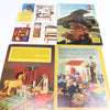 8x Old Wooden Toy Making Books