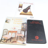 11x Old Wood Design Books and Woodworking Magazines