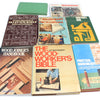 8x Old Woodwork Books