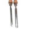 2x I Sorby Incannel / Outcannel Firmer Gouges (Beech)