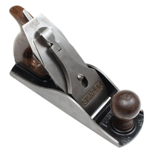 Stanley 4 1/2 hand plane on a white background