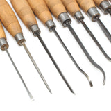 11x Addis Woodcarving Tools Set (Beech)