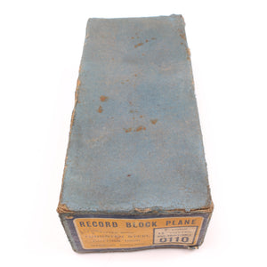 SOLD - Record Block Plane No. 0110