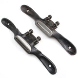 Old Adjustable Stanley Spokeshaves No. 151 - Flat & Round