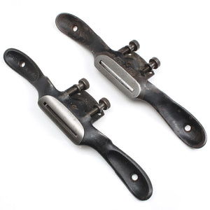 Old Adjustable Stanley Spokeshaves No. 151 - Flat & Round