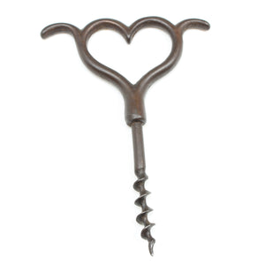 SOLD - Old Love-Heart Corkscrew