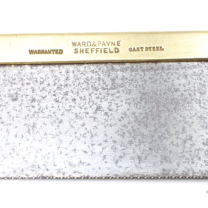 SOLD - Ward & Payne Brass Back Tenon Saw - 13tpi - 12" (Beech)