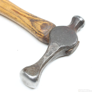 Old Unusual Metal-Workers Hammer (Ash)