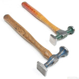 2x Old Metal-Worker Hammers (Ash, Hickory)