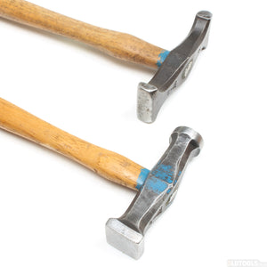 2x Old Metal-Worker Hammers (Hickory)