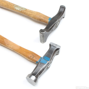 2x Old Metal-Worker Hammers (Hickory)
