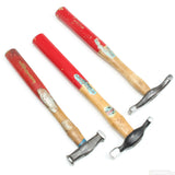 3x Old Whitehouse Metal-Worker Hammers (Hickory)
