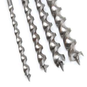8x Short Auger Drill Bits