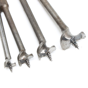 8x Short Auger Drill Bits