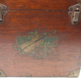 Old Wooden Musical Instrument Box / Tool Box