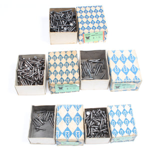 Many Boxes Of Nettlefold Steel Slotted Screws (CSK) - Sizes 4, 6, 7, 8