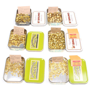Over 500 Brass Screw Cups (550+ screw cups)