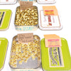Over 500 Brass Screw Cups (550+ screw cups)