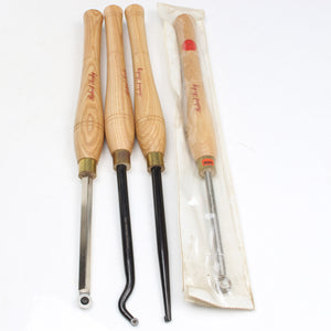 4x Old Robert Sorby Wood-Turning Tools - UK ONLY - OldTools.co.uk