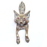 SOLD - Old Fox Door Knocker
